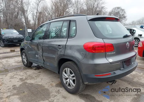 2015 Volkswagen Tiguan S from USA, damaged, VIN WVGAV7AX1FW561352